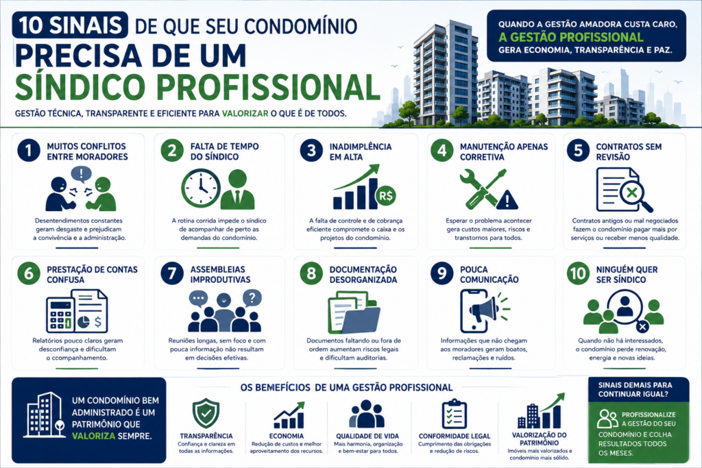 10 Sinais De Que Seu Condomínio Precisa De Um Síndico Profissional